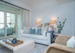 Living Room image for: Apartment - 1 bedroom - 2 bathrooms for sale in Al Basri - Shoreline Apartments - Palm Jumeirah - Dubai, Image 1