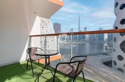 شقة - 1 حمام للايجار في ميلينيوم بن غاطي ريزيدنسز - الخليج التجاري - دبي