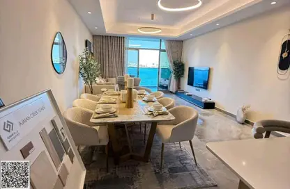 Apartment - 2 Bedrooms - 3 Bathrooms for sale in Ajman Creek Towers - Al Rashidiya 1 - Al Rashidiya - Ajman