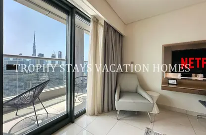 Apartment - 1 Bedroom - 2 Bathrooms for rent in Tower B - DAMAC Towers by Paramount - Business Bay - Dubai