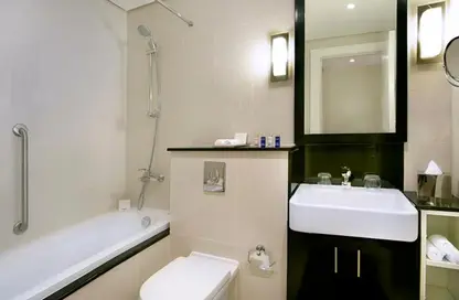 النزل و الشقق الفندقية - غرفة نوم - 1 حمام للايجار في داماك ميزون كور جاردن - الخليج التجاري - دبي