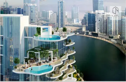 Water View image for: Apartment - 2 Bedrooms - 3 Bathrooms for sale in Chic Tower - Business Bay - Dubai, Image 1