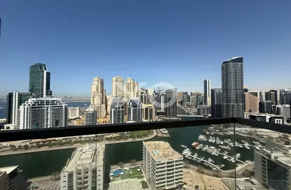 شقة - غرفة نوم - 2 حمامات للايجار في استوديو وان - دبي مارينا - دبي
