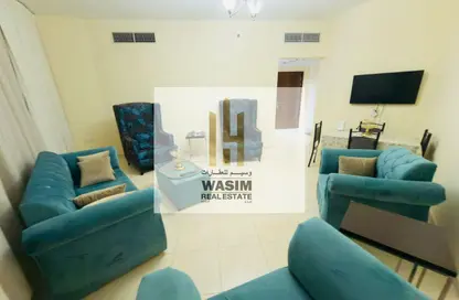 Apartment - 1 Bedroom - 2 Bathrooms for sale in Orient Tower 2 - Orient Towers - Al Bustan - Ajman Apartment - 1 Bedroom - 2 Bathrooms for sale in Orient Tower 2 - Orient Towers - Al Bustan - Ajman