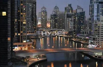 Apartment - 1 Bedroom - 2 Bathrooms for rent in Central Tower - Bay Central - Dubai Marina - Dubai