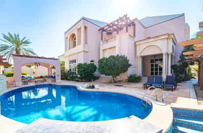 Pool image for: Villa - 7 Bedrooms for rent in Al Manara - Dubai, Image 1