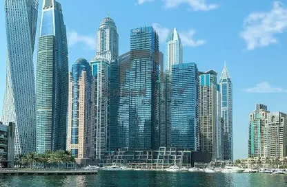 شقة - 2 غرف نوم - 2 حمامات للايجار في بوابة المارينا 1 - مارينا جيت - دبي مارينا - دبي