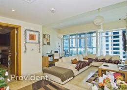 Living Room image for: Apartment - 2 bedrooms - 3 bathrooms for sale in Trident Bayside - Dubai Marina - Dubai, Image 1