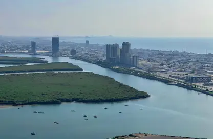 شقة - 2 غرف نوم - 3 حمامات للايجار في برج جلفار السكني - براج جلفار - النخيل - رأس الخيمة