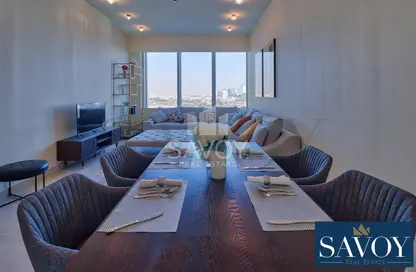 Apartment - 2 Bedrooms - 3 Bathrooms for rent in Nation Towers - Corniche Road - Abu Dhabi