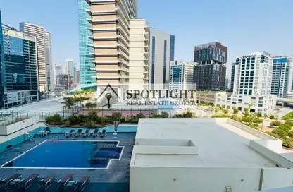 Apartment - Studio - 1 Bathroom for rent in AG Tower - Business Bay - Dubai