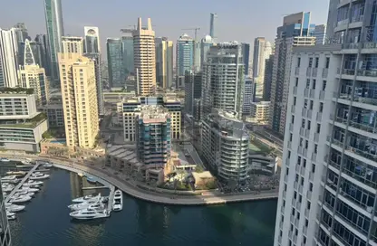 شقة - 2 غرف نوم - 3 حمامات للايجار في برج ذا بوينت - دبي مارينا - دبي