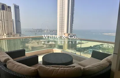 Apartment - 2 Bedrooms - 3 Bathrooms for rent in The Royal Oceanic - Oceanic - Dubai Marina - Dubai