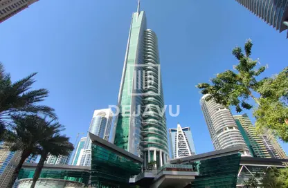 Office Space - Studio - 1 Bathroom for rent in Almas Tower - Lake Almas East - Jumeirah Lake Towers - Dubai