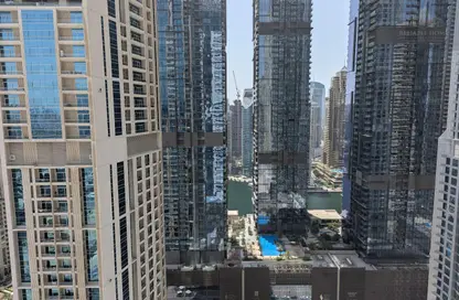 Apartment - 1 Bedroom - 2 Bathrooms for sale in MAG 218 - Dubai Marina - Dubai