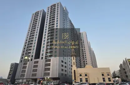 شقة - غرفة نوم - 2 حمامات للايجار في برج النعيمية  3 - أبراج النعيمية - النعيمية - عجمان