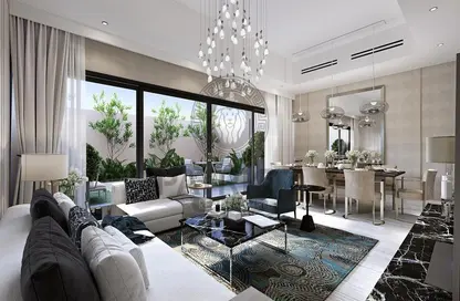 Living / Dining Room image for: Villa - 2 Bedrooms - 3 Bathrooms for sale in MAG Eye - District 7 - Mohammed Bin Rashid City - Dubai, Image 1