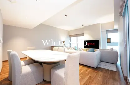 شقة - غرفة نوم - 2 حمامات للايجار في المرتفعات الغربية 1 - الخليج التجاري - دبي