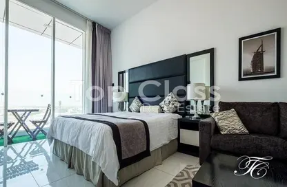 Apartment - Studio - 1 Bathroom for rent in Giovanni Boutique Suites - Dubai Sports City - Dubai