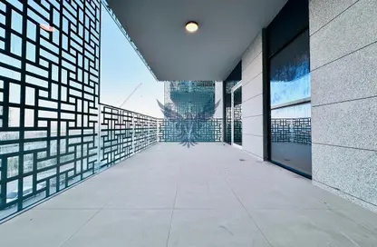 Terrace image for: Apartment - 3 Bedrooms - 5 Bathrooms for rent in Al Dana - Al Raha Beach - Abu Dhabi, Image 1
