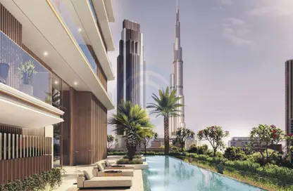 شقة - 2 غرف نوم - 2 حمامات للبيع في اكسكوزيت ليفينج ريزيدنسز - برج خليفة - دبي وسط المدينة - دبي