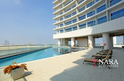 Apartment - 1 Bedroom - 2 Bathrooms for rent in Oceanscape - Shams Abu Dhabi - Al Reem Island - Abu Dhabi