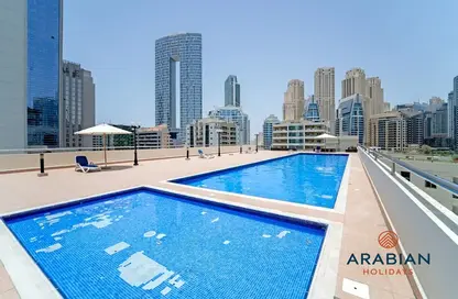 Apartment - 1 Bedroom - 1 Bathroom for rent in DEC Tower 2 - DEC Towers - Dubai Marina - Dubai