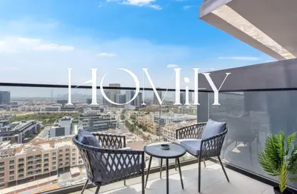 Apartment - 1 Bedroom - 2 Bathrooms for rent in Binghatti Crest - Jumeirah Village Circle - Dubai