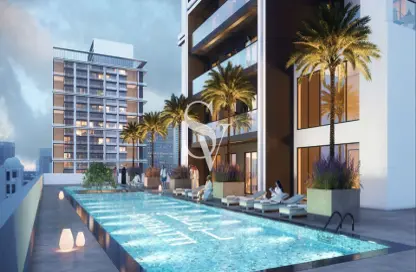 Pool image for: Apartment - 1 Bedroom - 2 Bathrooms for sale in Binghatti House - Jumeirah Village Circle - Dubai, Image 1