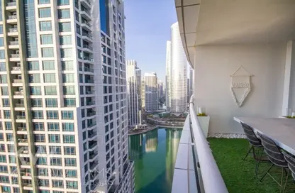 Balcony image for: Apartment - 1 Bedroom - 2 Bathrooms for sale in Laguna Movenpick - Lake Allure - Jumeirah Lake Towers - Dubai, Image 1
