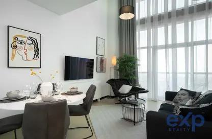 Living / Dining Room image for: Apartment - 1 Bedroom - 1 Bathroom for sale in Liberty House - DIFC - Dubai, Image 1