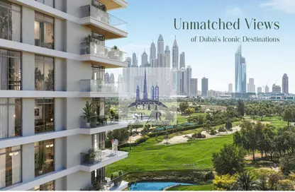 Outdoor Building image for: Apartment - 1 Bedroom - 1 Bathroom for sale in Golf Heights - Emirates Hills 2 - Dubai, Image 1