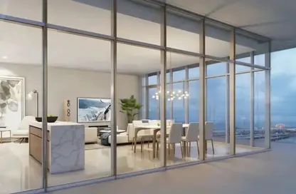 شقة - غرفة نوم - 1 حمام للبيع في برج Seapoint 2 - سي بوينت - إعمار بيتشفرونت - دبي هاربور - دبي