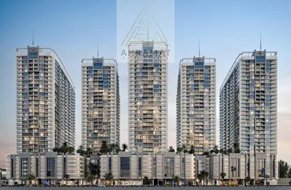 Apartment - 3 Bedrooms - 4 Bathrooms for sale in Ajman Creek Towers - Al Rashidiya 1 - Al Rashidiya - Ajman