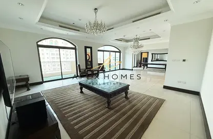 Apartment - 3 Bedrooms - 5 Bathrooms for rent in Golden Mile 1 - Golden Mile - Palm Jumeirah - Dubai