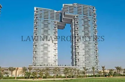 Outdoor Building image for: Apartment - 1 Bedroom - 2 Bathrooms for rent in 1 Residences - Wasl1 - Al Kifaf - Dubai, Image 1