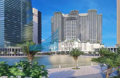 Apartment - 1 Bedroom - 2 Bathrooms for sale in Golf Views Seven City - Jumeirah Lake Towers - Dubai