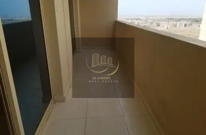 صورة لـ شرفة شقة - 2 غرف نوم - 2 حمامات للبيع في برج الليلي - مدينة الإمارات - عجمان ، صورة رقم 1