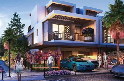 Townhouse - 4 Bedrooms - 4 Bathrooms for sale in Violet - Damac Hills 2 - Dubai