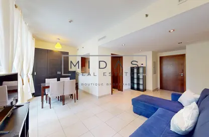 Apartment - 1 Bedroom - 2 Bathrooms for rent in Blakely Tower - Park Island - Dubai Marina - Dubai