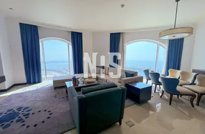 Apartment - 2 Bedrooms - 3 Bathrooms for rent in Fairmont Marina Residences - The Marina - Abu Dhabi