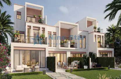 Townhouse - 4 Bedrooms - 4 Bathrooms for sale in Costa Brava at DAMAC Lagoons - Damac Lagoons - Dubai