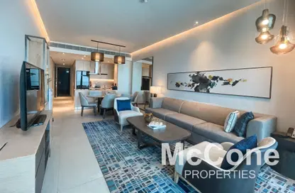 Apartment - 3 Bedrooms - 4 Bathrooms for rent in Jumeirah Gate Tower 2 - The Address Jumeirah Resort and Spa - Jumeirah Beach Residence - Dubai