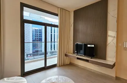 Apartment - 1 Bedroom - 2 Bathrooms for rent in Laya Heights - Dubai Studio City - Dubai