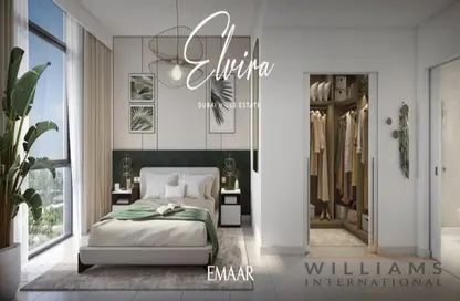 Room / Bedroom image for: Apartment - 2 Bedrooms - 2 Bathrooms for sale in Elvira - Park Heights - Dubai Hills Estate - Dubai, Image 1