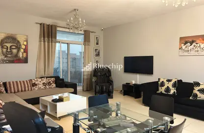 Apartment - 2 Bedrooms - 3 Bathrooms for sale in Mazaya 15 - Queue Point - Dubai Land - Dubai