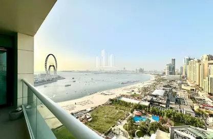 شقة - غرفة نوم - 2 حمامات للايجار في برج البطين - مساكن شاطئ الجميرا - دبي