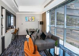 Living / Dining Room image for: Hotel and Hotel Apartment - 2 bedrooms - 3 bathrooms for rent in Edge Creekside Hotel - Deira - Dubai, Image 1