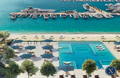 Apartment - 1 Bedroom - 1 Bathroom for sale in Beach Mansion - EMAAR Beachfront - Dubai Harbour - Dubai