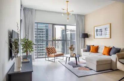 شقة - غرفة نوم - 2 حمامات للايجار في بلفيو برج 1 - أبراج بلفيو - وسط مدينة دبي - دبي